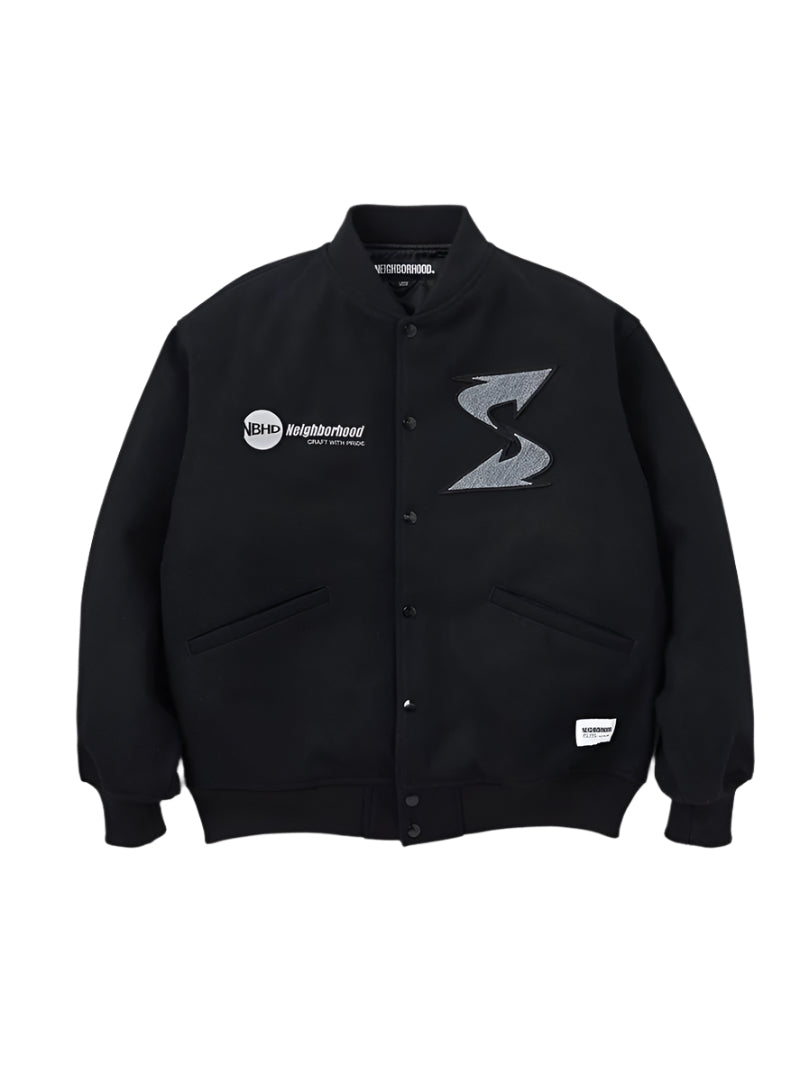 Neighborhood Subware Stadium Jacket Black