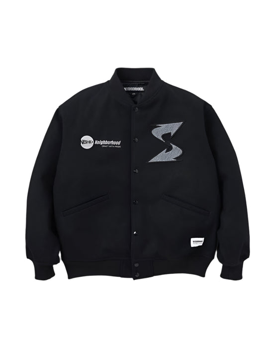Neighborhood Subware Stadium Jacket Black