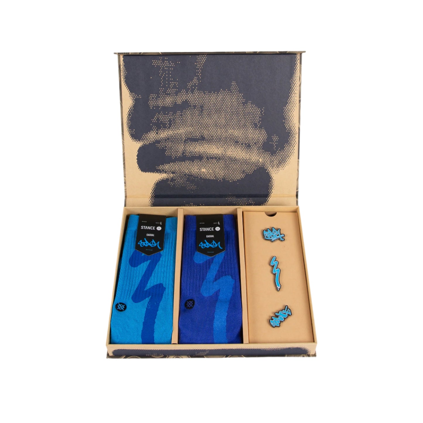 Stance Stash Sock / Pin Set