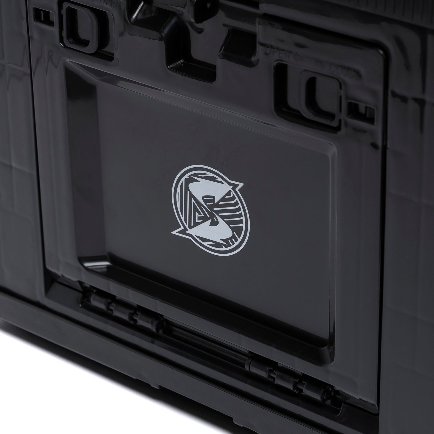 Albino & Preto Subware Collapsible Bin