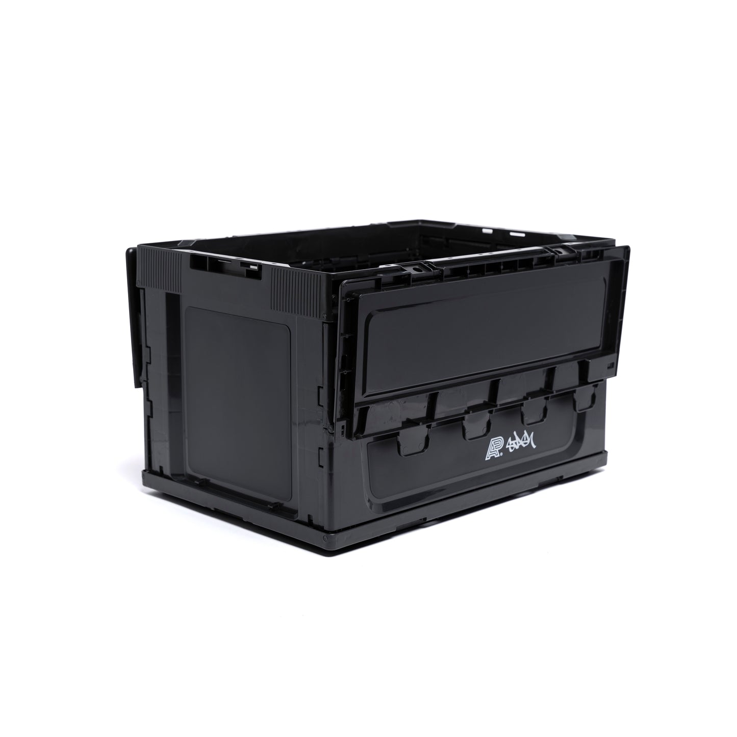 Albino & Preto Subware Collapsible Bin
